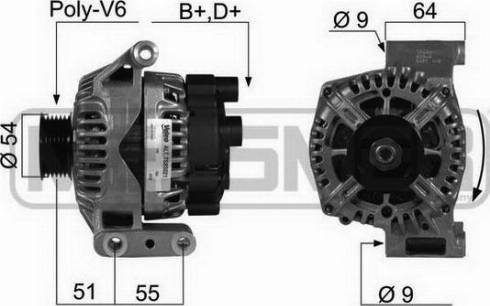 Messmer 210406A - Alternator www.autospares.lv