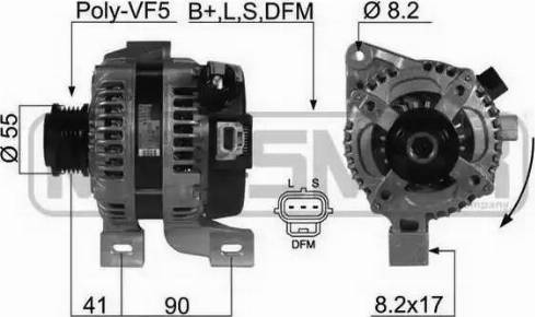 Messmer 210403 - Alternator www.autospares.lv