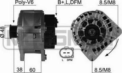 Messmer 210410A - Ģenerators www.autospares.lv