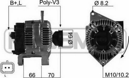 Messmer 210489R - Генератор www.autospares.lv