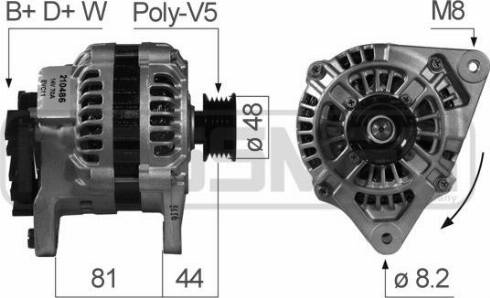 Messmer 210486A - Ģenerators autospares.lv