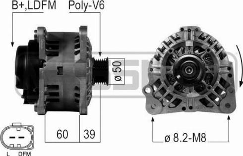 Messmer 210481A - Ģenerators autospares.lv