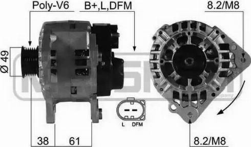 Messmer 210482 - Ģenerators autospares.lv