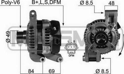 Messmer 210438A - Ģenerators www.autospares.lv