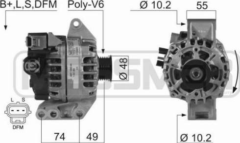 Messmer 210425A - Ģenerators autospares.lv