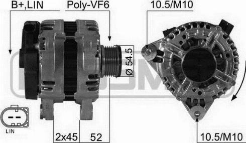 Messmer 210426A - Генератор www.autospares.lv