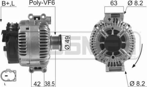 Messmer 210476A - Ģenerators www.autospares.lv