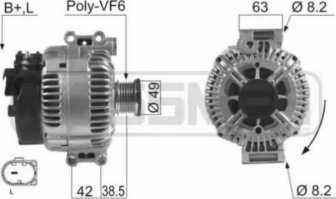 Messmer 210476 - Ģenerators www.autospares.lv