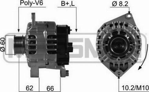 Messmer 210470A - Ģenerators autospares.lv