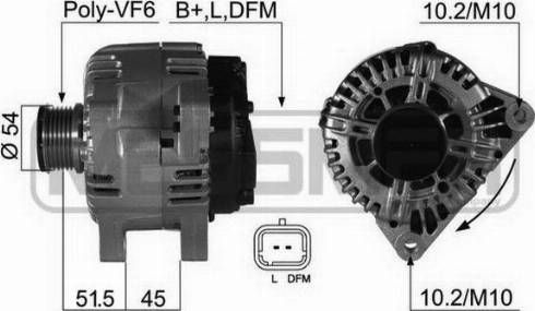 Messmer 210471A - Ģenerators autospares.lv