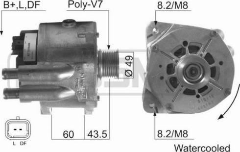 Messmer 210473A - Alternator www.autospares.lv