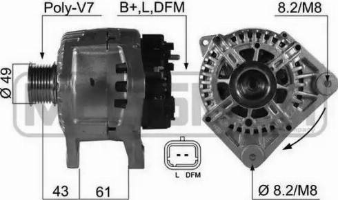 Messmer 210472 - Ģenerators autospares.lv