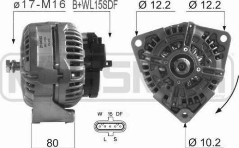 Messmer 210593A - Ģenerators www.autospares.lv