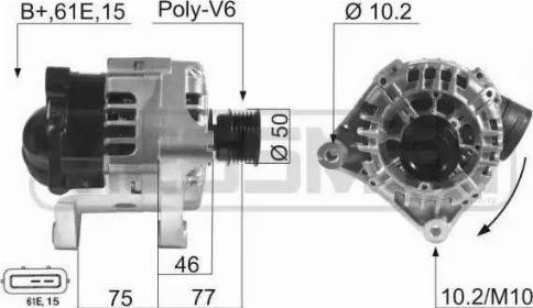 Messmer 210548 - Генератор www.autospares.lv