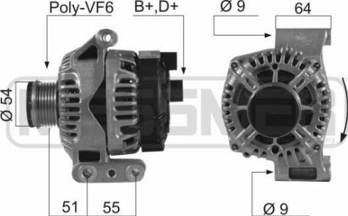 Messmer 210547A - Генератор www.autospares.lv