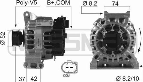 Messmer 210552A - Ģenerators www.autospares.lv