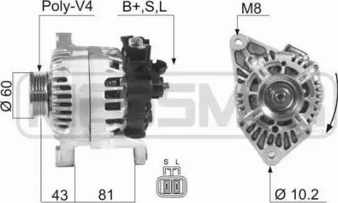 Messmer 210557 - Ģenerators www.autospares.lv