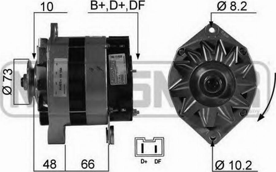 Messmer 210565 - Alternator www.autospares.lv