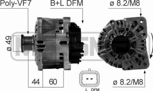 Messmer 210509A - Генератор www.autospares.lv