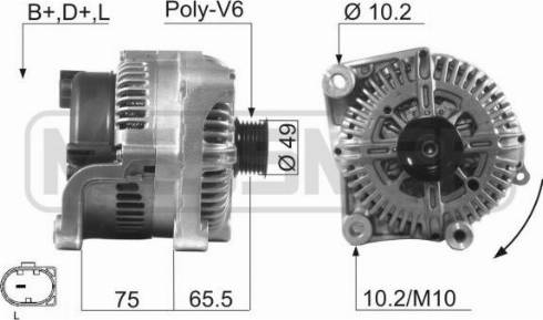 Messmer 210505A - Генератор www.autospares.lv