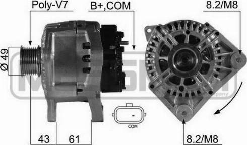 Messmer 210514A - Ģenerators www.autospares.lv