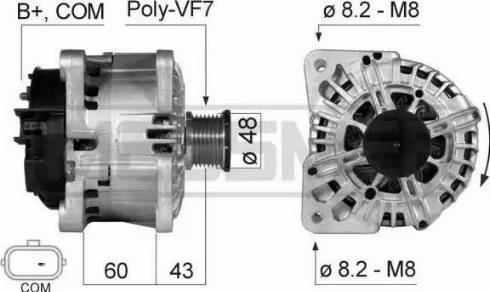 Messmer 210510 - Ģenerators autospares.lv