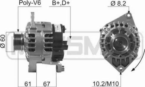 Messmer 210586 - Ģenerators www.autospares.lv