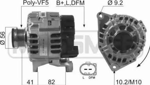 Messmer 210524 - Alternator www.autospares.lv