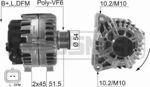 Messmer 210520 - Генератор www.autospares.lv