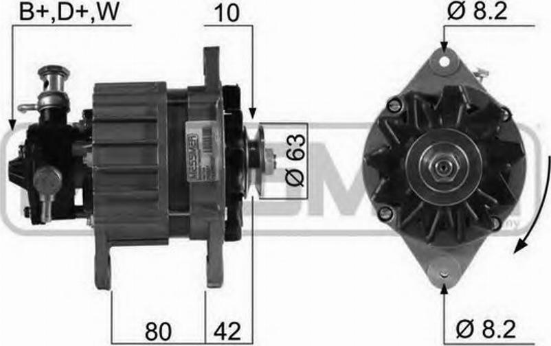 Messmer 210527 - Генератор www.autospares.lv