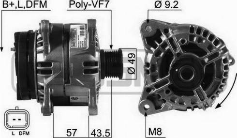 Messmer 210579A - Ģenerators autospares.lv