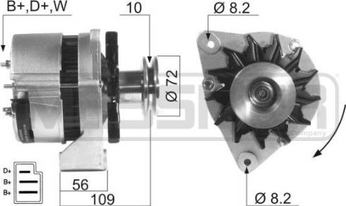 Messmer 210574A - Генератор www.autospares.lv