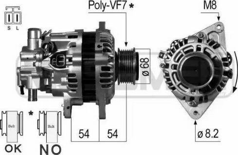 Messmer 210656 - Ģenerators autospares.lv