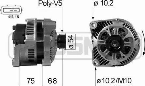 Messmer 210669 - Ģenerators www.autospares.lv