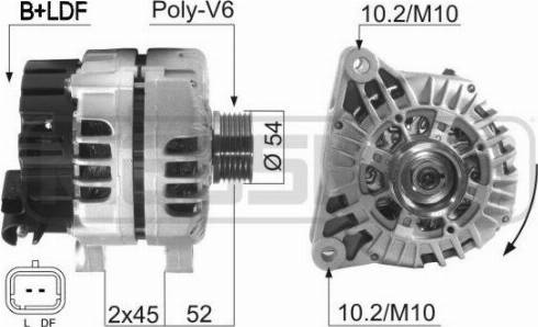 Messmer 210604A - Ģenerators autospares.lv