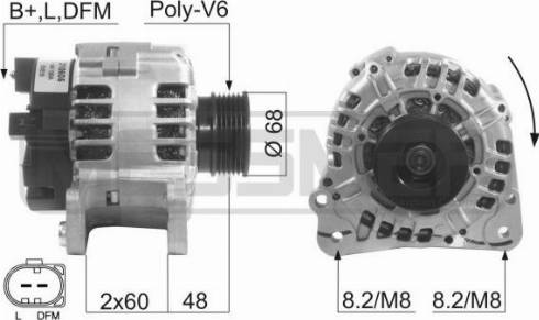 Messmer 210605A - Генератор www.autospares.lv