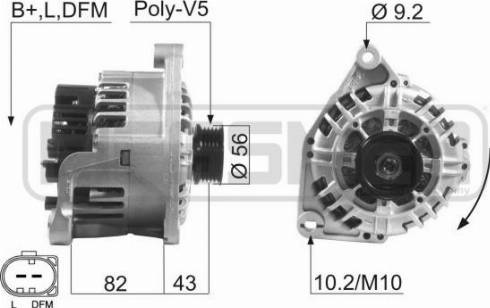 Messmer 210602A - Генератор www.autospares.lv