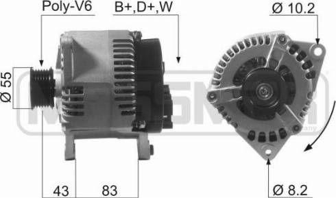 Messmer 210616A - Ģenerators autospares.lv