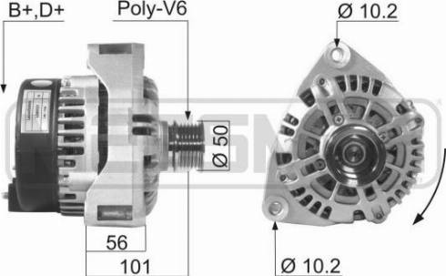 Messmer 210617A - Ģenerators autospares.lv