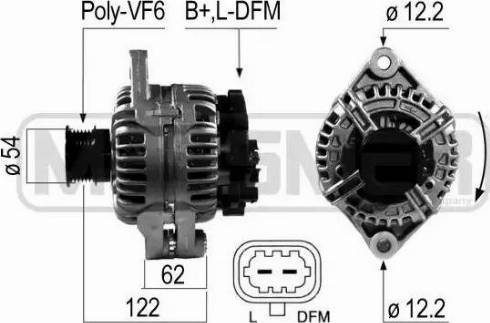 Messmer 210689 - Ģenerators autospares.lv