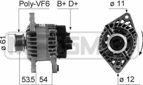 Messmer 210686 - Ģenerators www.autospares.lv