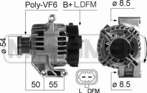 Messmer 210687A - Ģenerators www.autospares.lv