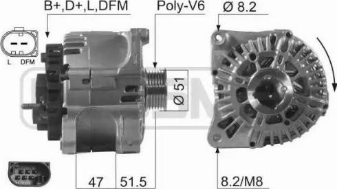 Messmer 210634 - Генератор www.autospares.lv