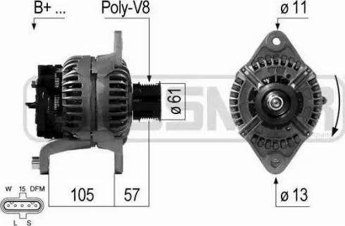 Messmer 210674 - Ģenerators autospares.lv