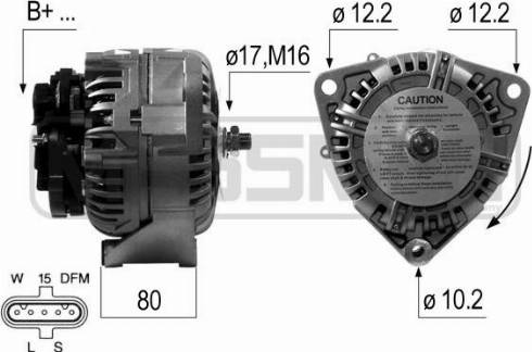 Messmer 210673A - Ģenerators autospares.lv