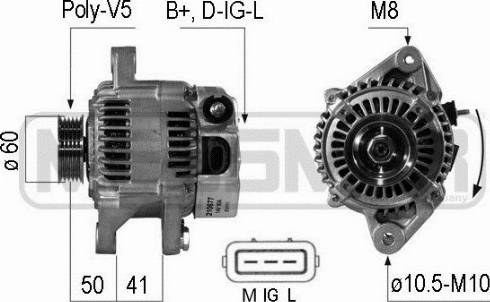 Messmer 210677A - Ģenerators autospares.lv