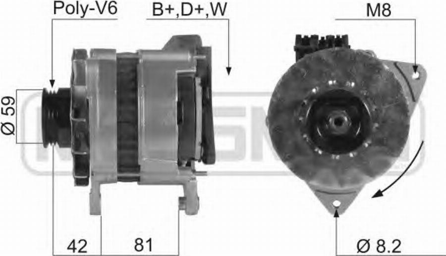 Messmer 210099 - Ģenerators autospares.lv