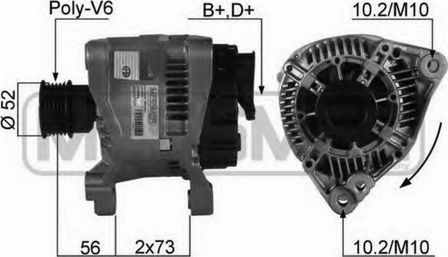 Messmer 210094 - Ģenerators www.autospares.lv