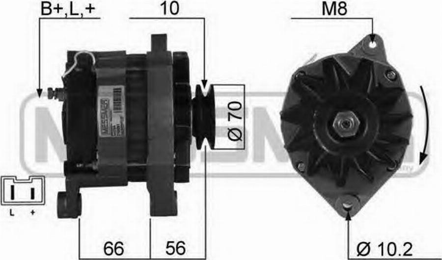 Messmer 210091 - Генератор www.autospares.lv