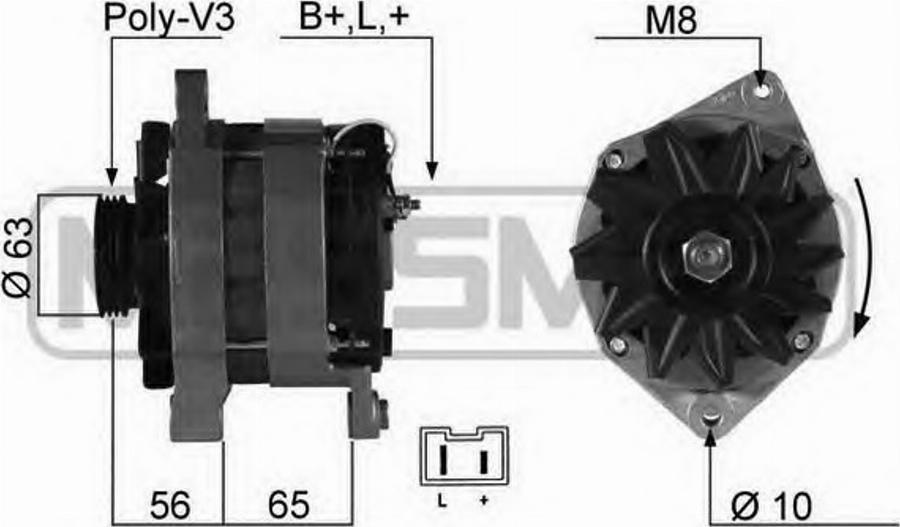 Messmer 210092 - Ģenerators autospares.lv